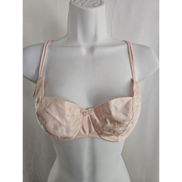 Maidenform Bra Womens Pink Underwire Unpadded Size 36C - Picture 1 of 7